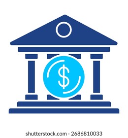 Bank Einfache Vektorsymbol-Sammlung