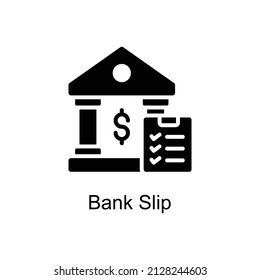 Iconos sólidos de vectores de deslizamiento de banco para sus proyectos digitales o de impresión.