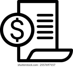 Bank Statements Icon For Personal and Commercial 