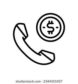icono de asistencia bancaria para tu sitio web, móvil, presentación y diseño de logotipo.