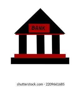 bank symbol sign vector illustration
