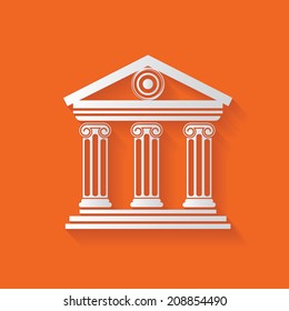 Bank symbol,vector