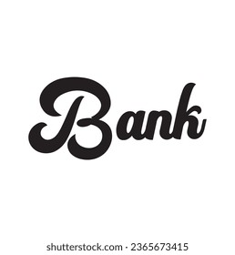 texto del banco sobre fondo blanco.