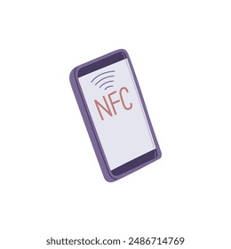 Bank transaction concept. Vector icons of secure payment, screen display and phone connection, for online banking and money transfer service on white background