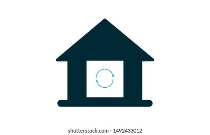 Bank Transfer glyph icon - vector