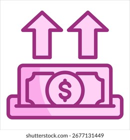 Elemento De Ícone De Transferência Bancária Para Design