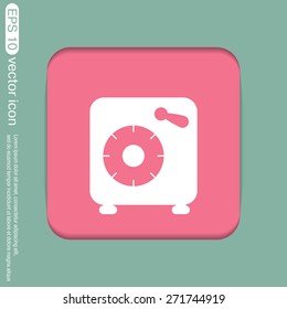 bank vault safe icon