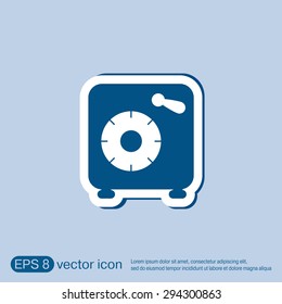 bank vault safe icon