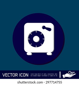 Bank Vault Safe Icon