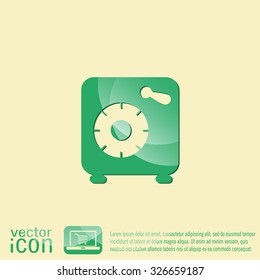 bank vault safe icon