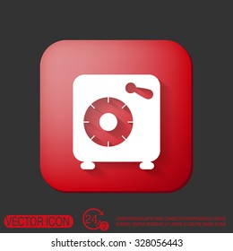 bank vault safe icon