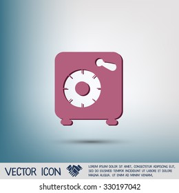 bank vault safe icon