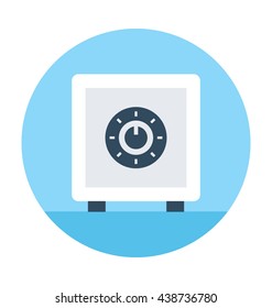 Bank Vault Vector Icon