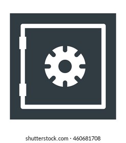 Bank Vault Vector Icon