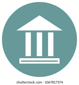 bank vector icon