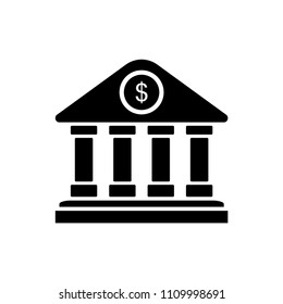 Bank vector icon