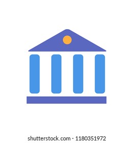 Bank vector icon