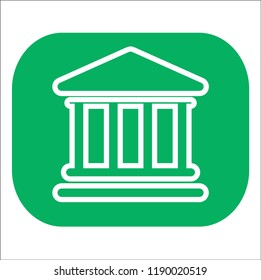 bank vector icon