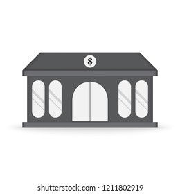 Bank vector icon