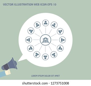 bank vector icon
