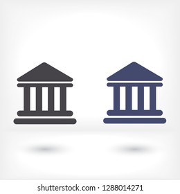 Bank Vector icon