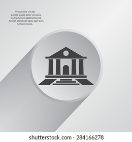 bank vector icon