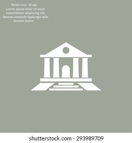 bank vector icon