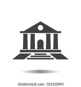 bank vector icon