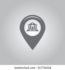 bank vector icon