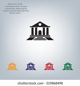 bank vector icon