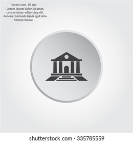 bank vector icon