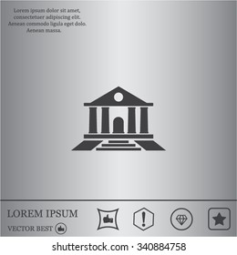 bank vector icon