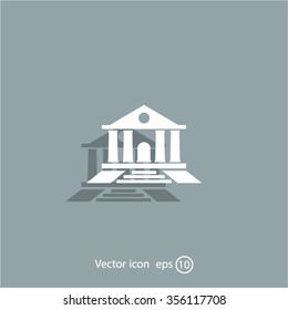 bank vector icon