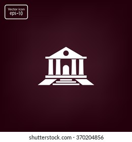 bank vector icon