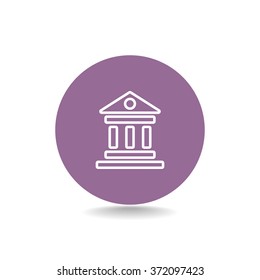 bank vector icon