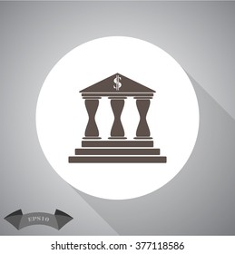 Bank vector icon