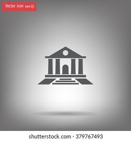 bank vector icon