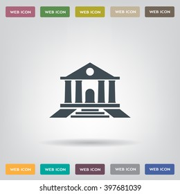 bank vector icon
