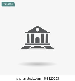 bank vector icon