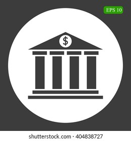 Bank vector icon