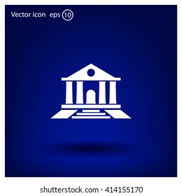 bank vector icon