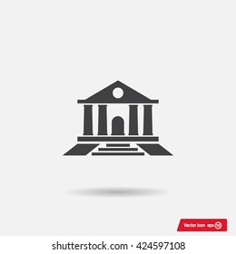 bank vector icon