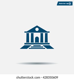 bank vector icon