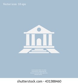 bank vector icon