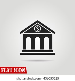 bank vector icon