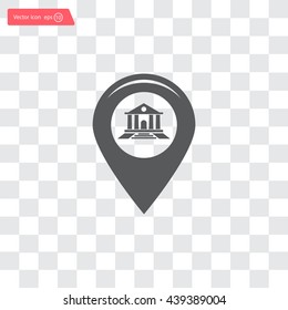bank vector icon