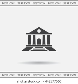 bank vector icon