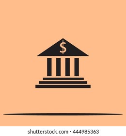 bank vector icon