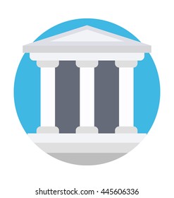 Bank Vector Icon