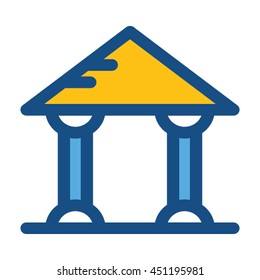 Bank Vector Icon